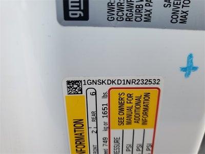 2022 Chevrolet Suburban Z71