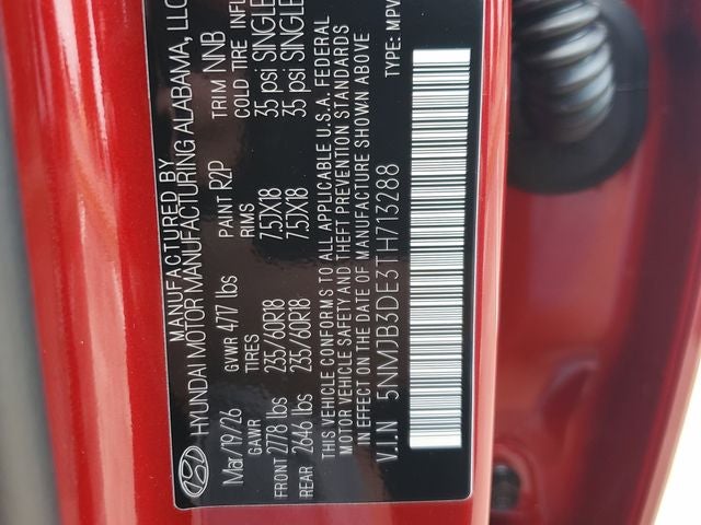 2026 Hyundai TUCSON SEL