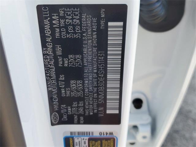 2025 Hyundai TUCSON SEL