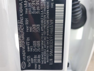 2026 Hyundai TUCSON SEL