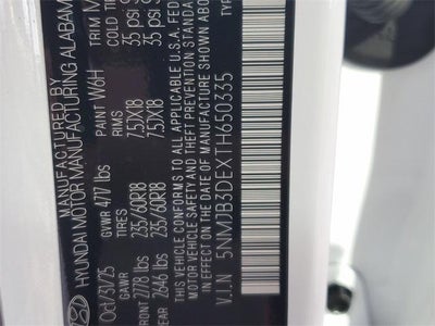 2026 Hyundai TUCSON SEL