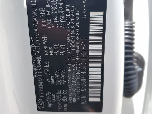 2026 Hyundai SANTA FE SEL