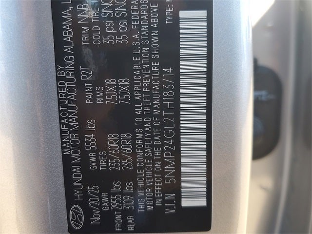 2026 Hyundai SANTA FE SEL