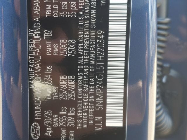 2026 Hyundai SANTA FE SEL