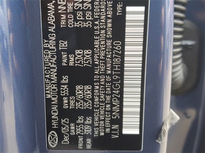 2026 Hyundai SANTA FE SEL