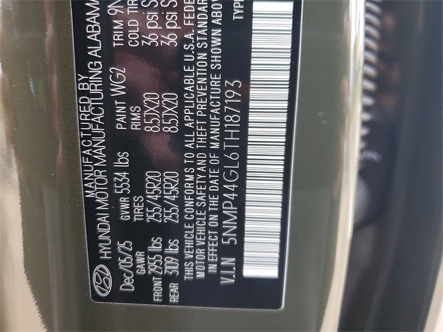 2026 Hyundai SANTA FE Limited