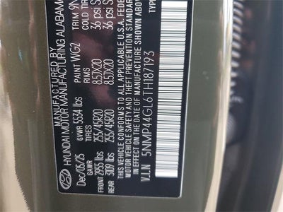 2026 Hyundai SANTA FE Limited