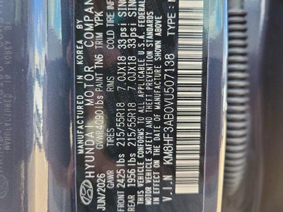 2027 Hyundai KONA SEL Sport
