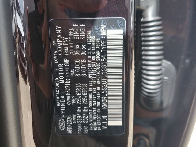 2026 Hyundai PALISADE SEL 7 Passenger