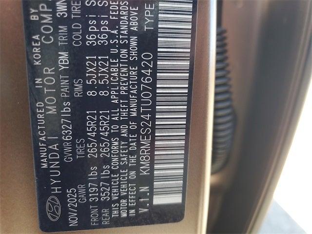 2026 Hyundai PALISADE Calligraphy