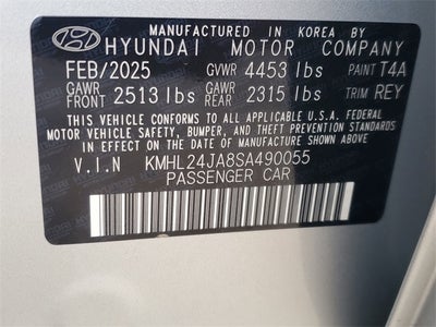 2025 Hyundai SONATA SE