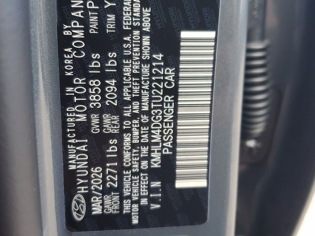 2026 Hyundai ELANTRA SEL Sport