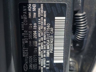 2026 Hyundai ELANTRA SEL Sport