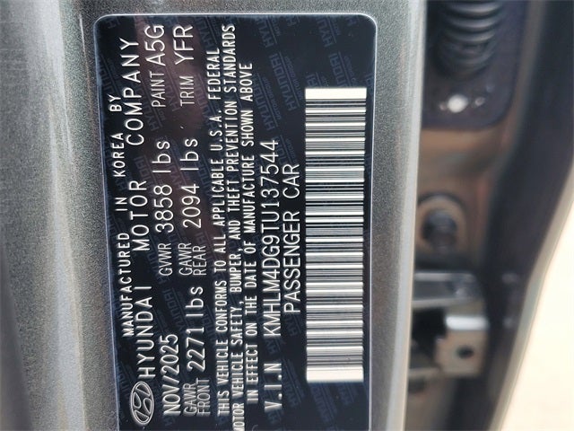 2026 Hyundai ELANTRA SEL Sport