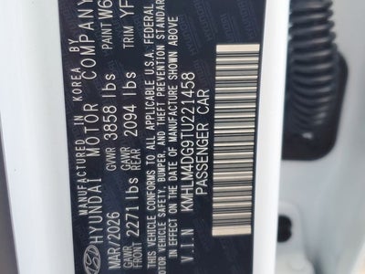 2026 Hyundai ELANTRA SEL Sport