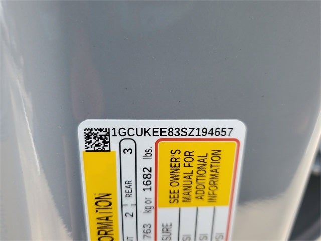 2025 Chevrolet Silverado 1500 4WD Crew Cab Short Bed RST