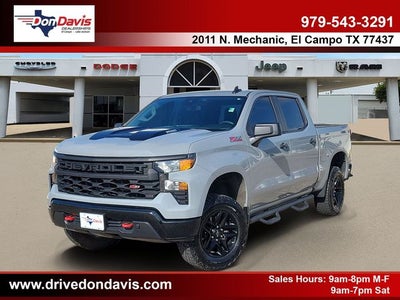 2025 Chevrolet Silverado 1500 4WD Crew Cab Short Bed Custom Trail Boss