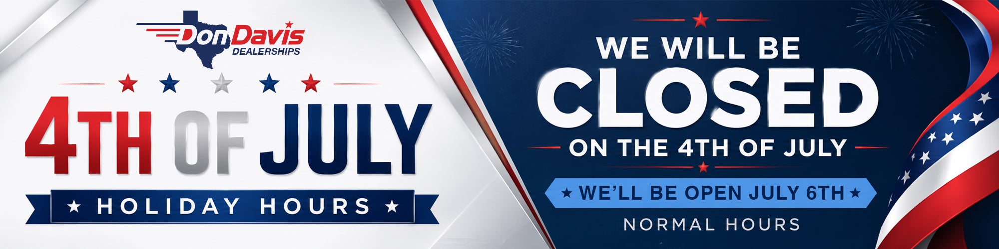 4th of July Hours