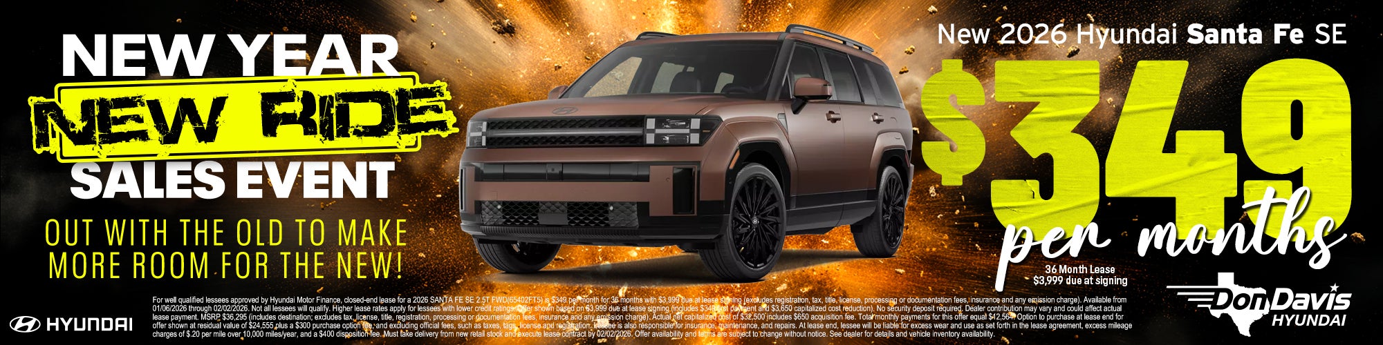NEW 2026 HYUNDAI SANTA FE